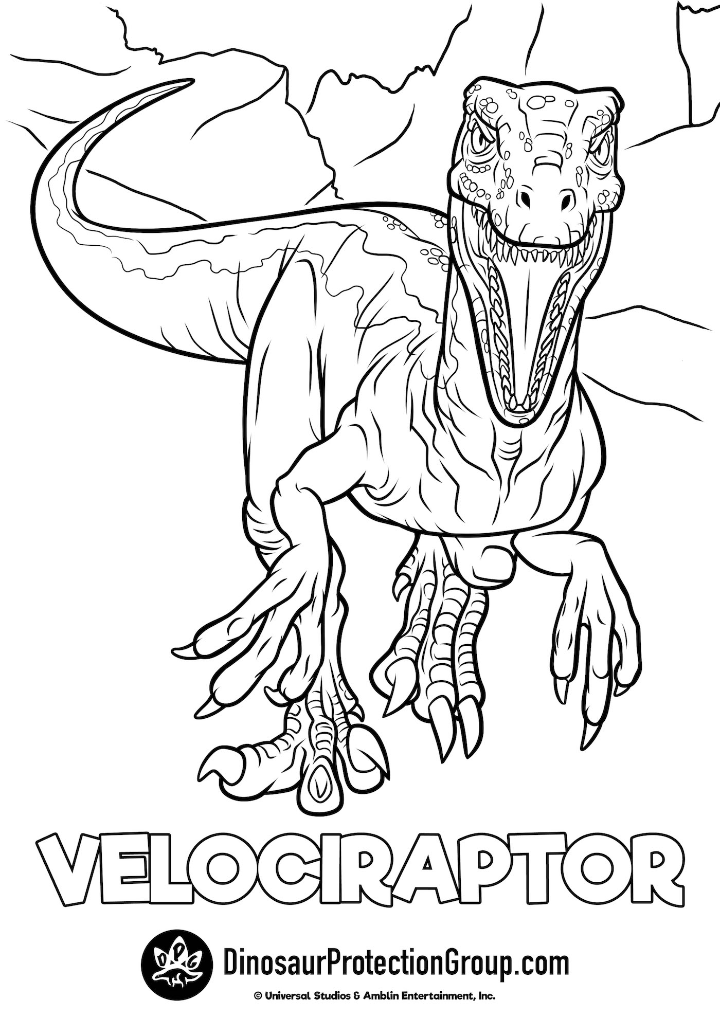 Coloring Pages Velociraptor Blue Jurassic Coloring Pages Porn Sex Picture